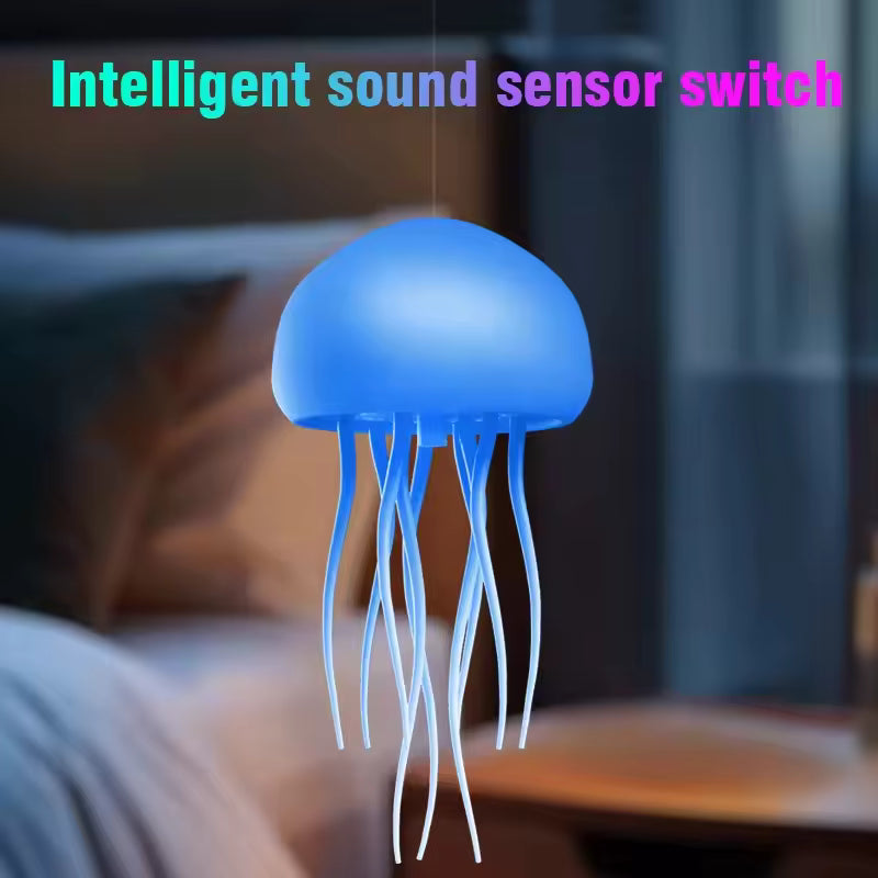 Dynamic Relaxing Jellyfish LED Night Light – Color Changing Decor